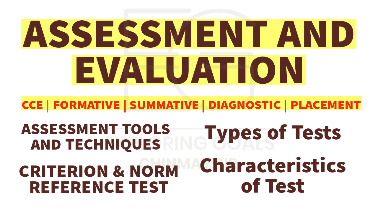 ASSESSMENT & EVALUATION