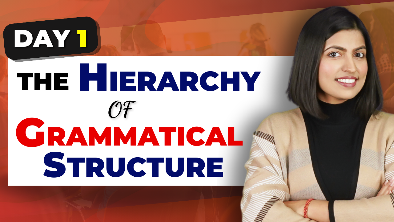 Day #1 The Hierarchy of Grammatical Structure