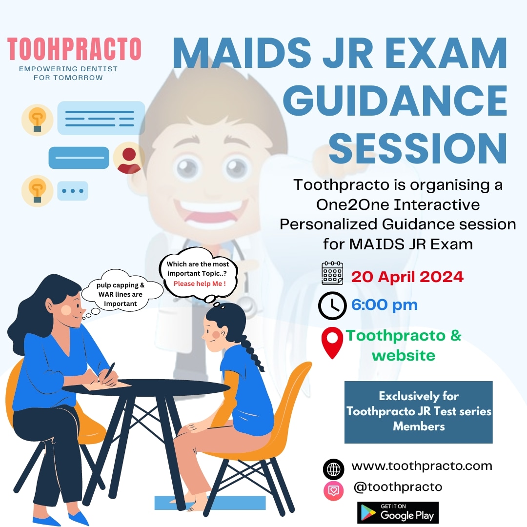 MAIDS JR GUIDANCE SESSION 20 April