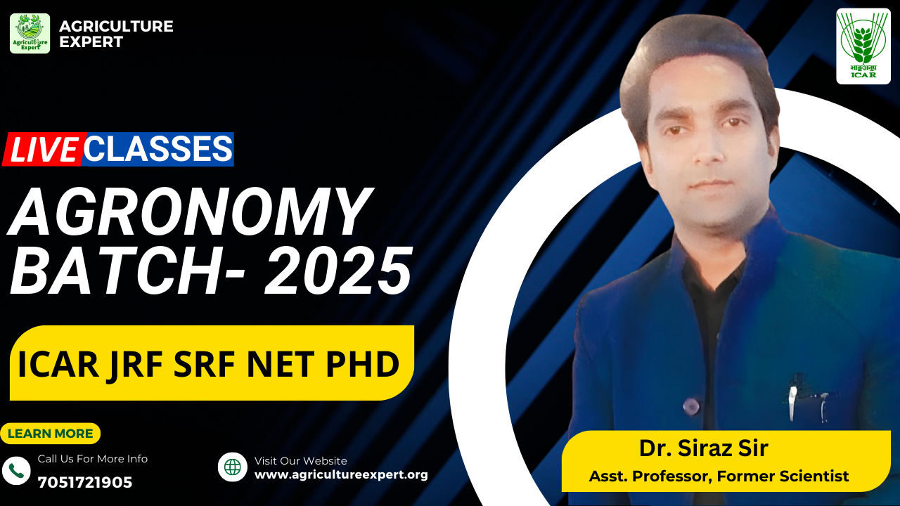 Live Agronomy Classes 2025