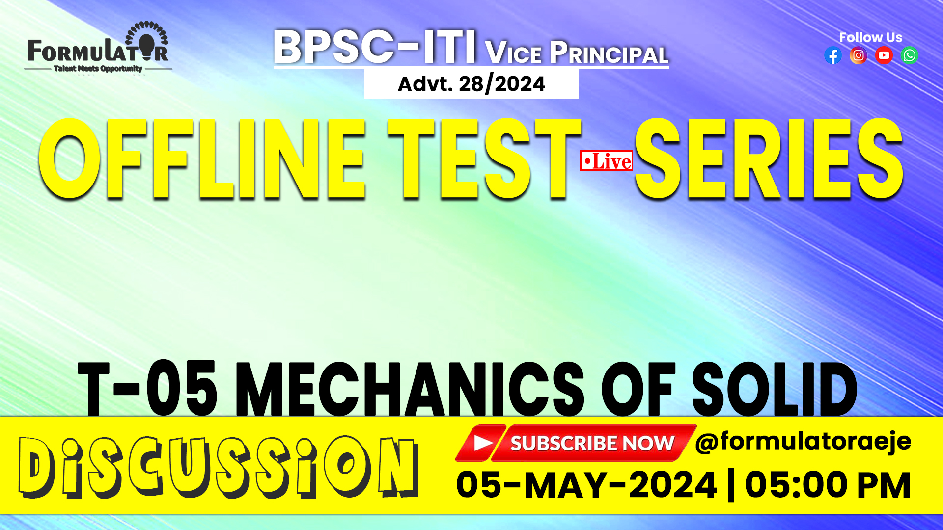 T05 Mechanics of solid