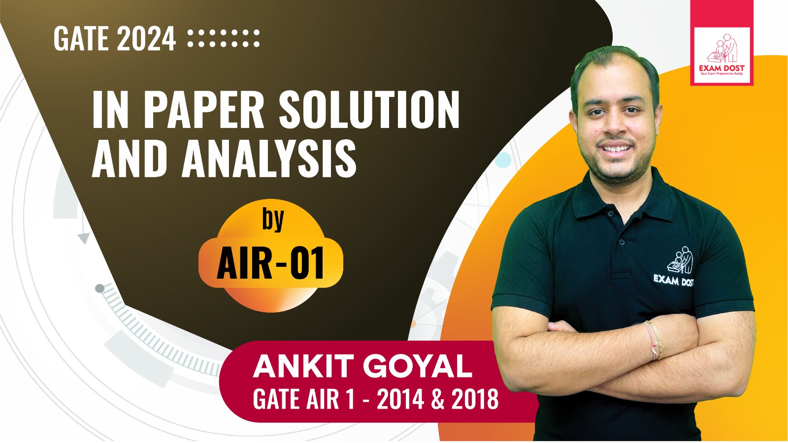 IN GATE 2024 Paper Solution and Analysis by AIR - 01 | Ankit Goyal | One Man Army