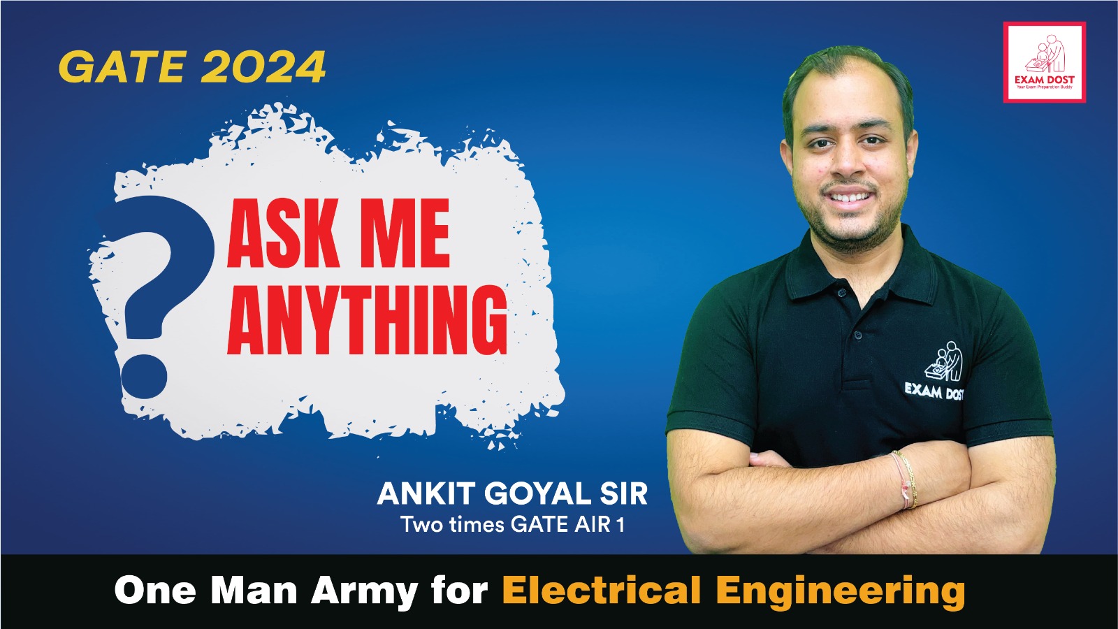 Ask Me Anything | GATE 2024 | Ankit Goyal | One Man Army