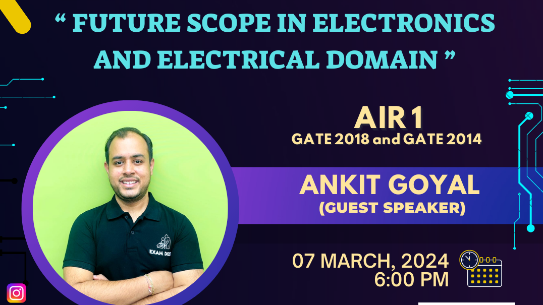 Future scope in Electronics & Electrical Domain By Ankit Goyal sir